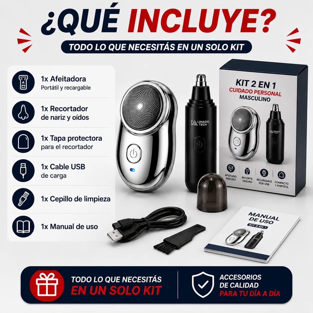 Qué incluye el combo